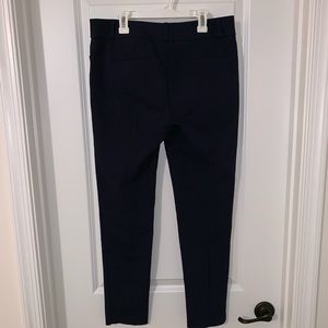Loft Navy Blue Skinny Crop Pants